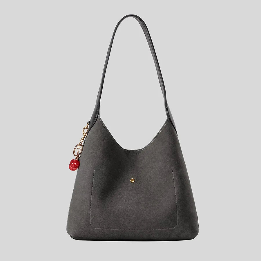 Lyon Amara Suede Large Tote