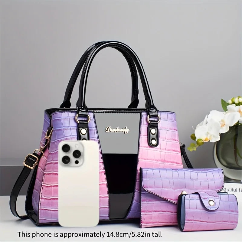 Set of 3 women's handbags