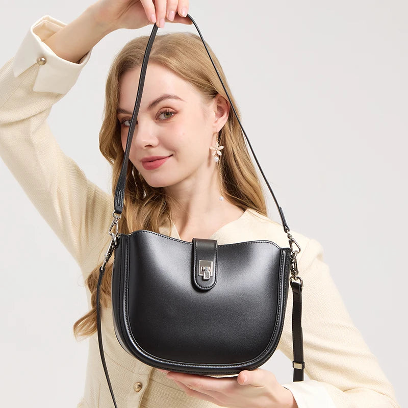 Monaco Iris Gloss Leather Mini Bag