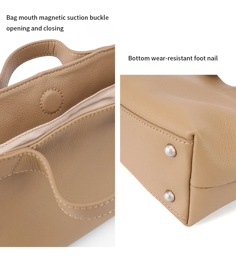 Verona Atelier Leather Convertible Tote