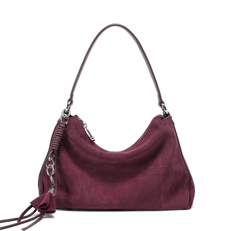 Montara Frosted Suede Commuter Tote