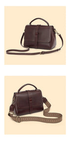 Florence Noelle Vegetable-Tanned Leather Messenger