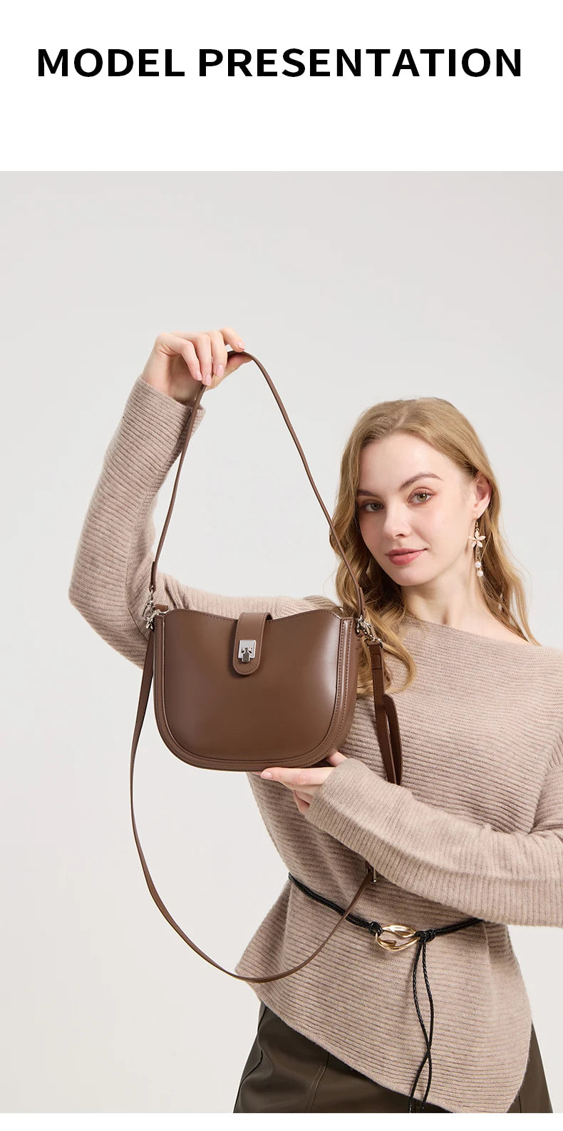 Monaco Iris Gloss Leather Mini Bag