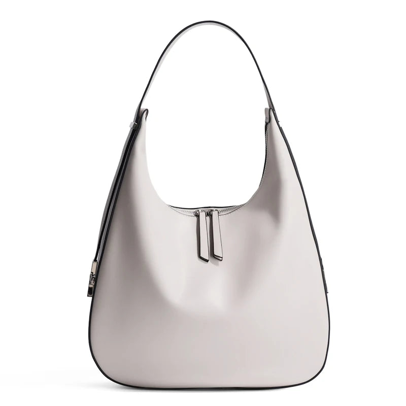 Luna Aria Leather Crescent Bag