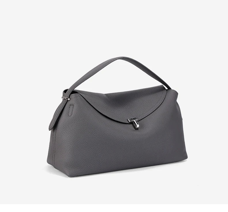Milano Bianca Leather Underarm Tote