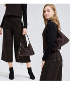 Montara Frosted Suede Commuter Tote