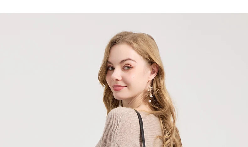 Paris Elise Leather Saddle Bag