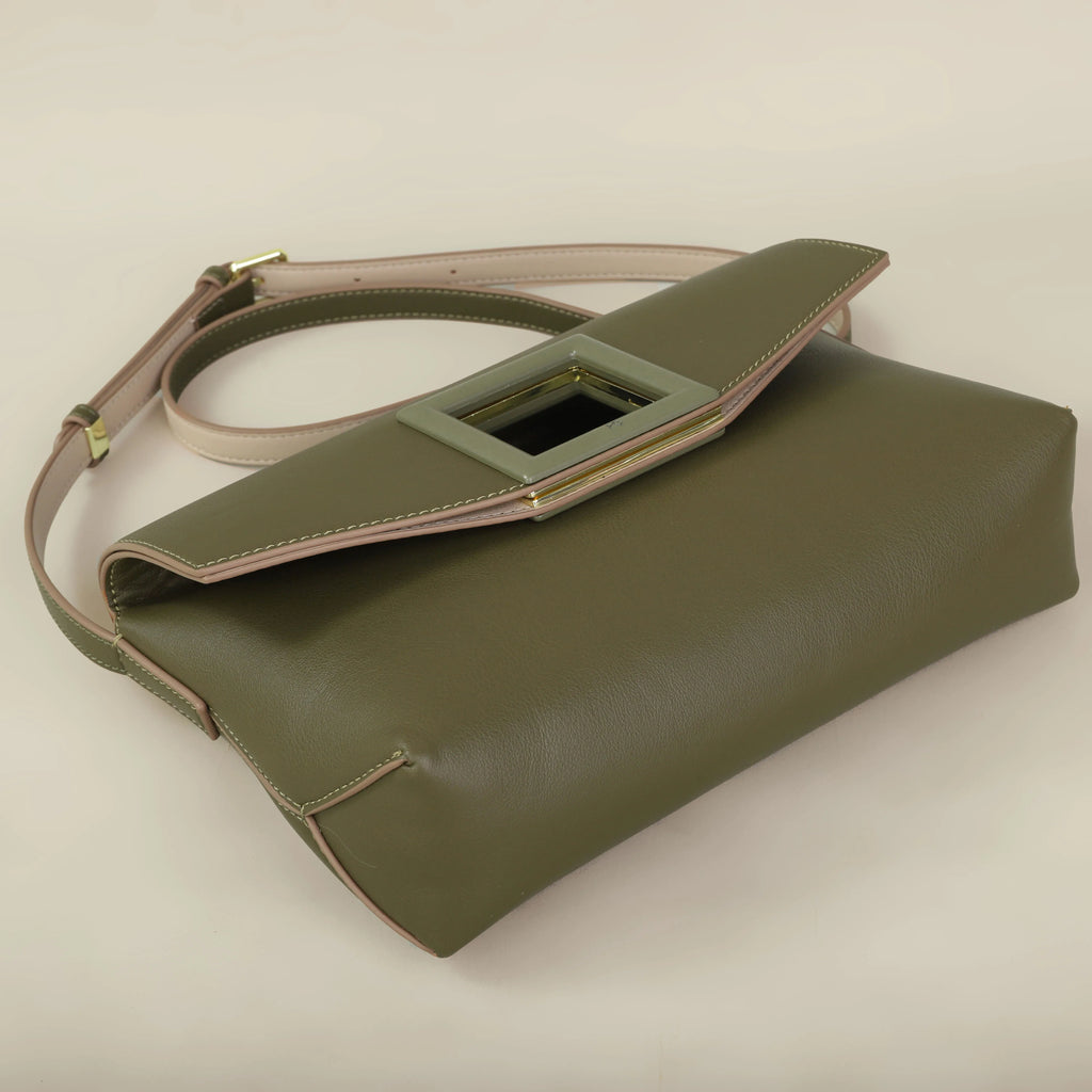 Florence Sienna Leather Shoulder Bag