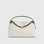 Stockholm Linea Linen & Leather Tote