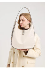 Luna Aria Leather Crescent Bag