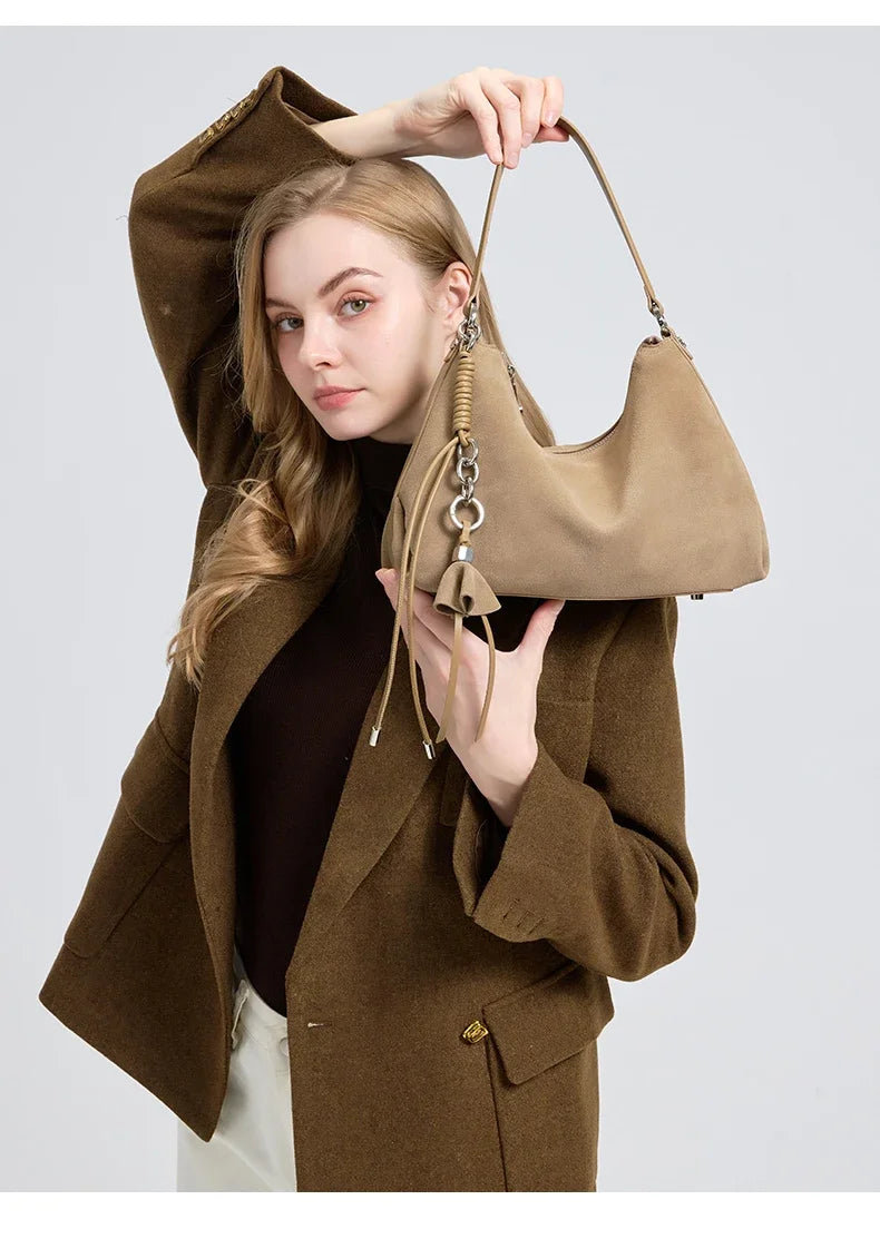 Montara Frosted Suede Commuter Tote