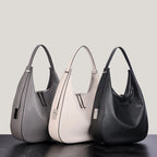 Luna Aria Leather Crescent Bag