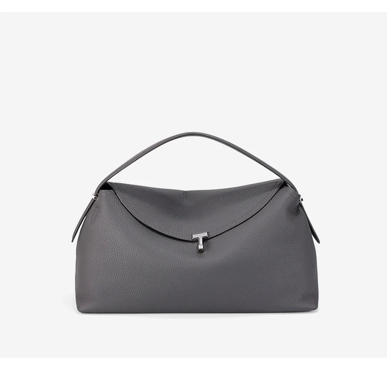 Milano Bianca Leather Underarm Tote