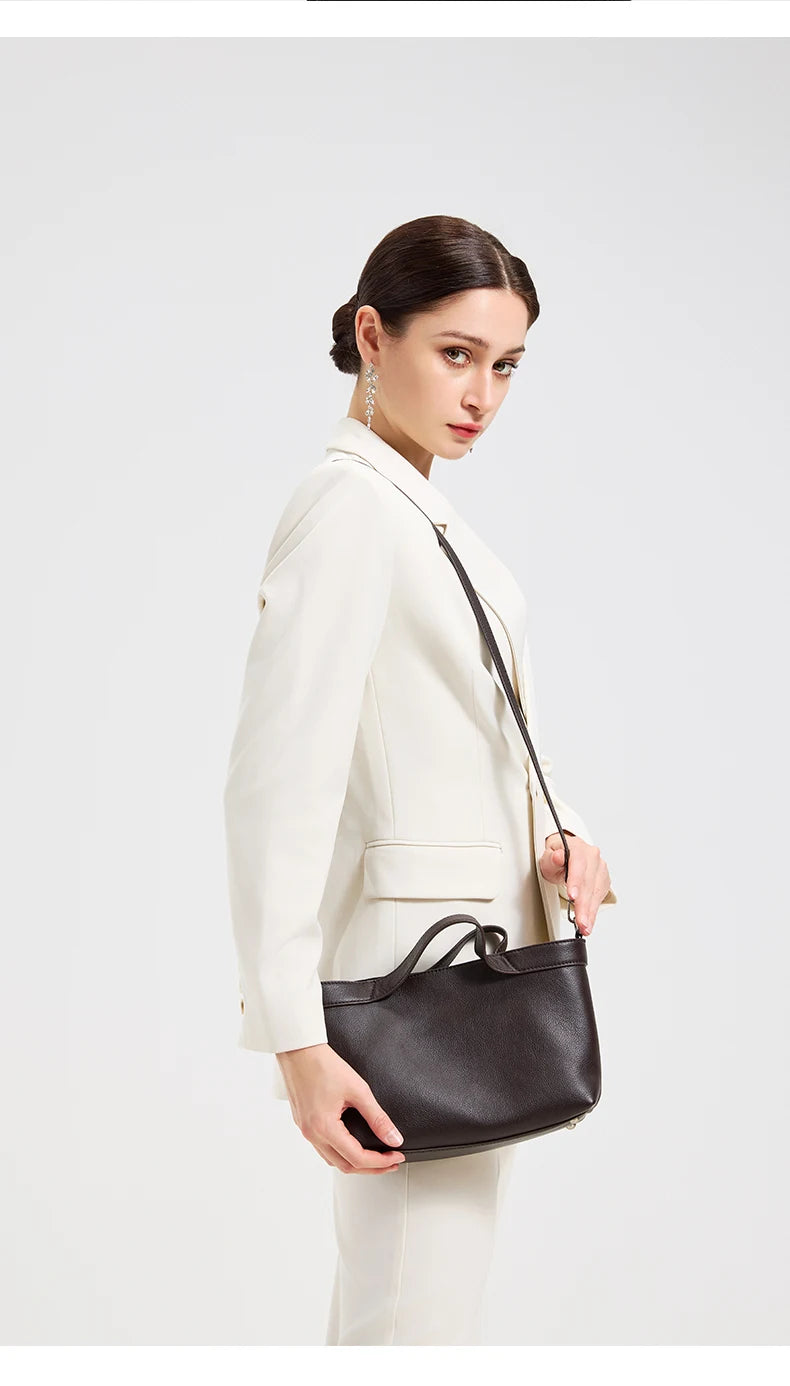 Verona Atelier Leather Convertible Tote