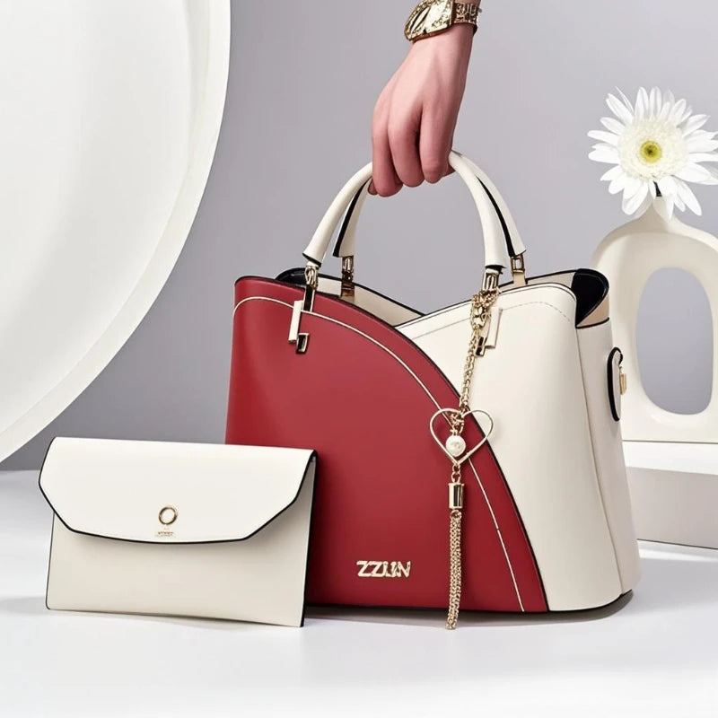 Elegant and luxurious women's handbag