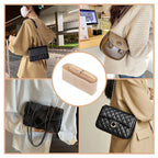 Bag organizer with felt lining.