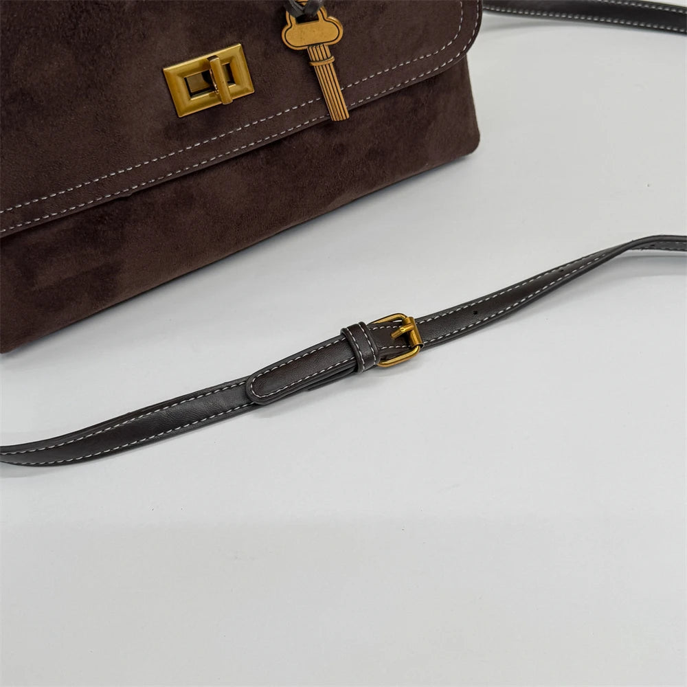 Valencia Époque Suede Top-Handle