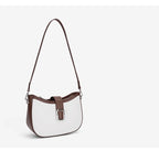 Paris Elise Leather Saddle Bag