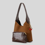 Lyon Amara Suede Large Tote