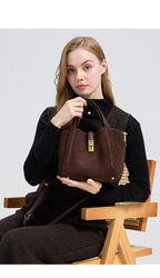 Sienna Velour Suede Tote