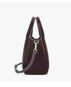 Sienna Velour Suede Tote