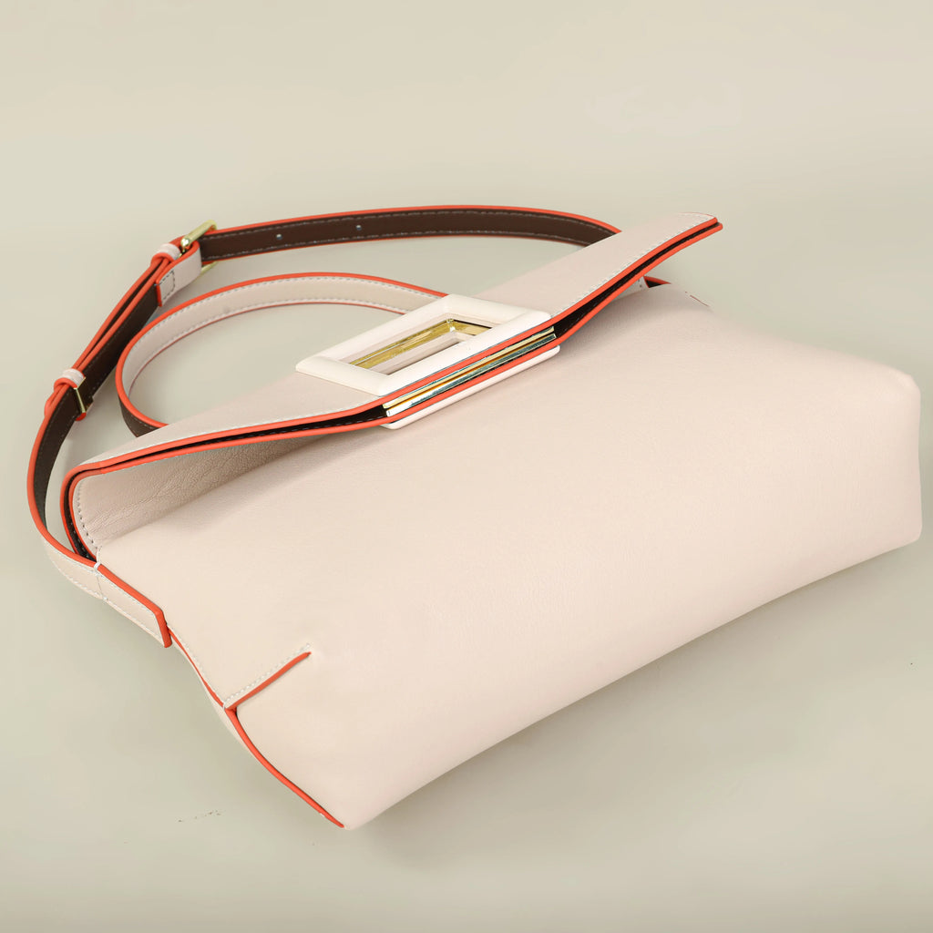 Florence Sienna Leather Shoulder Bag