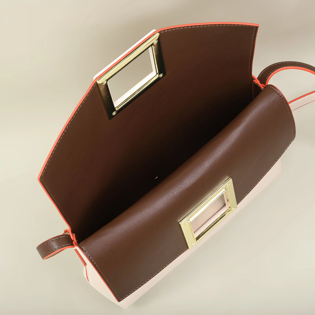 Florence Sienna Leather Shoulder Bag