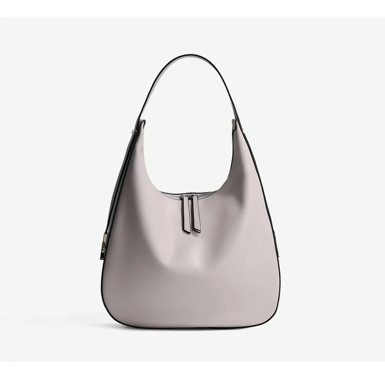 Luna Aria Leather Crescent Bag