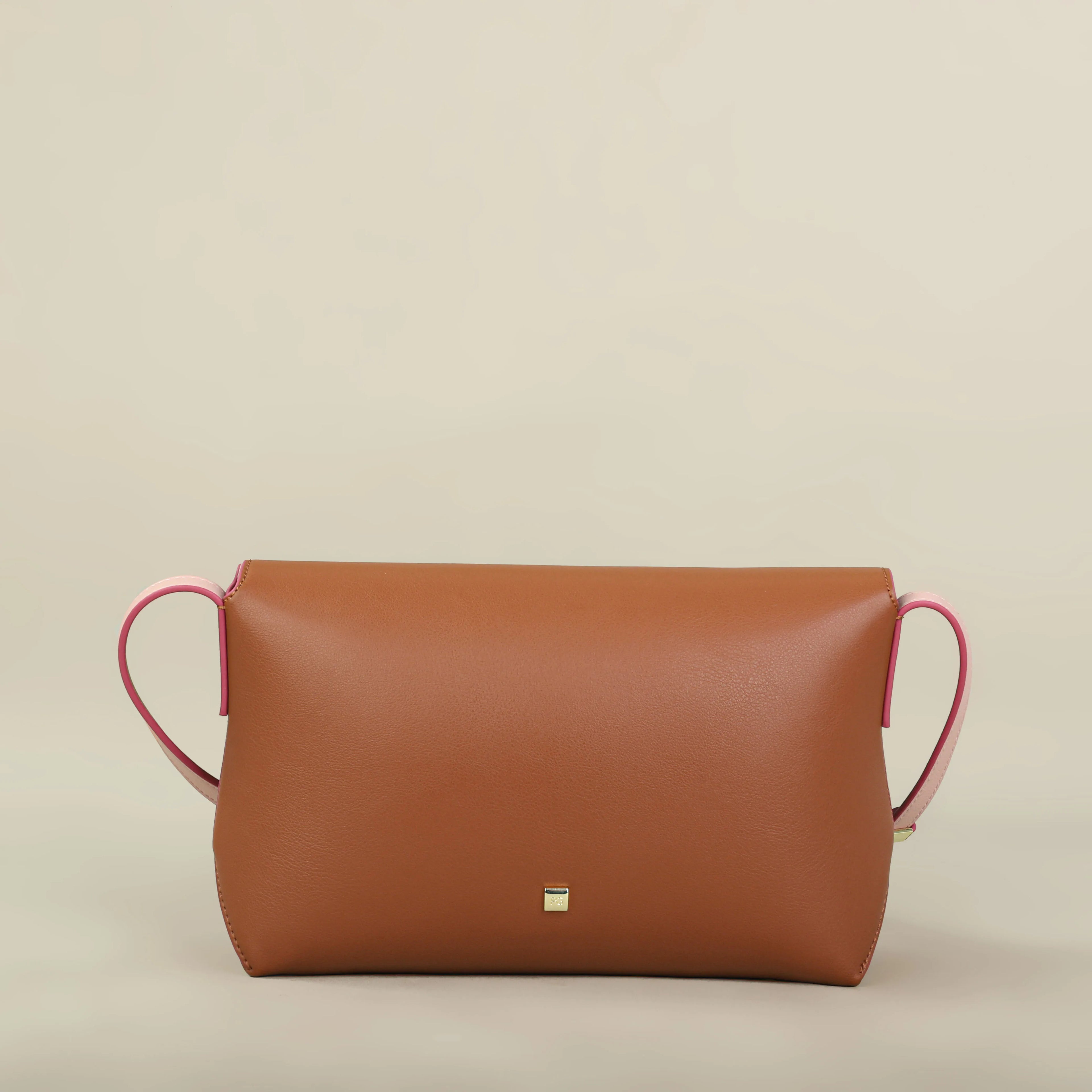 Florence Sienna Leather Shoulder Bag