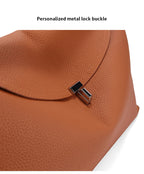 Milano Bianca Leather Underarm Tote