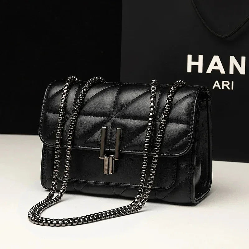 Black shoulder bag