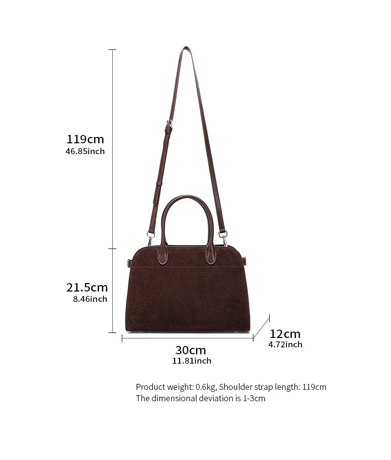 Aurelia Suede Leather Crossbody