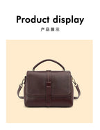 Florence Noelle Vegetable-Tanned Leather Messenger