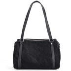 Zurich Sienna Suede Boston Bag