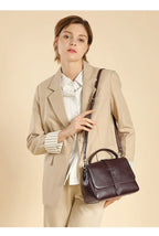 Florence Noelle Vegetable-Tanned Leather Messenger