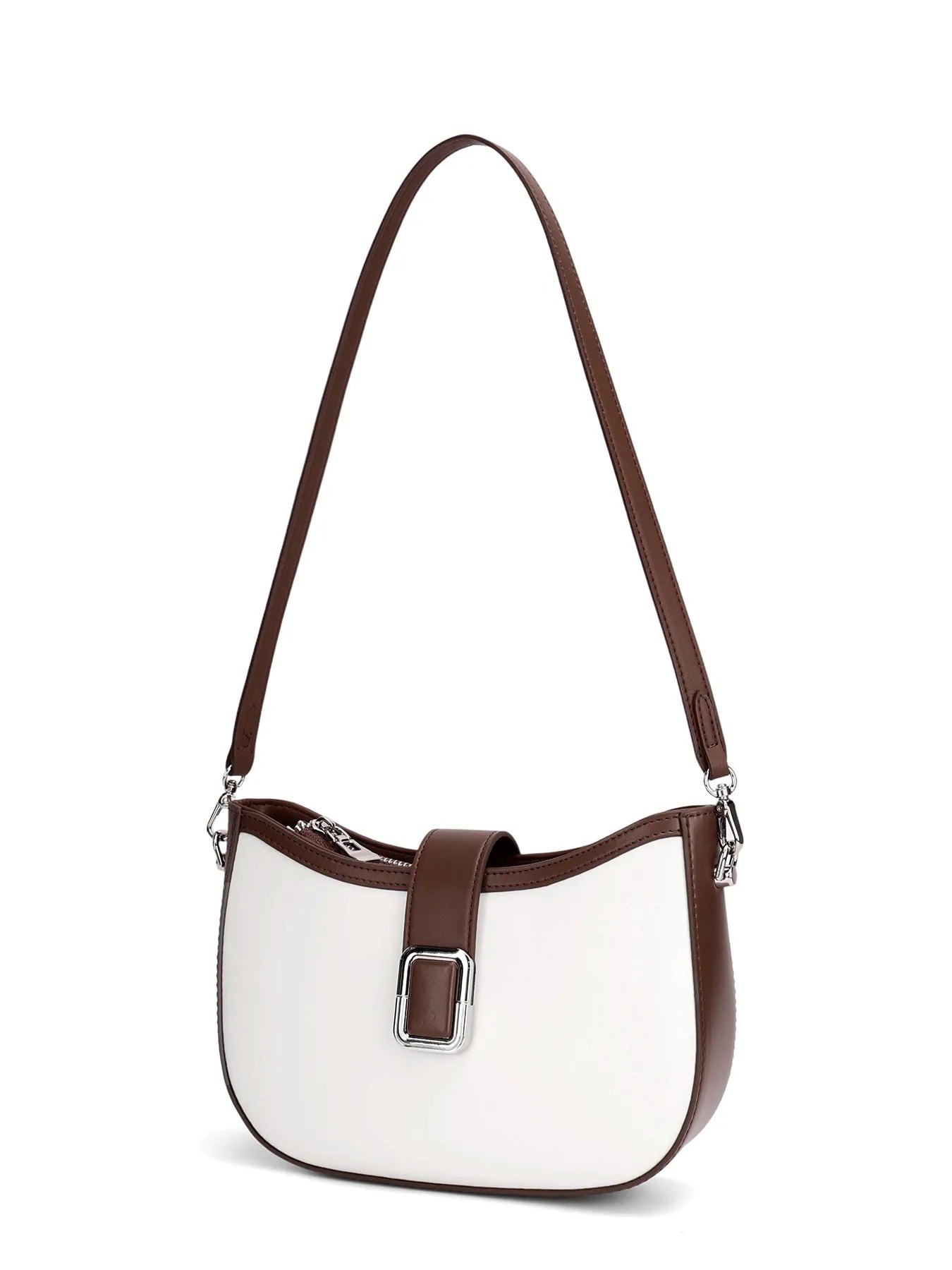 Paris Elise Leather Saddle Bag