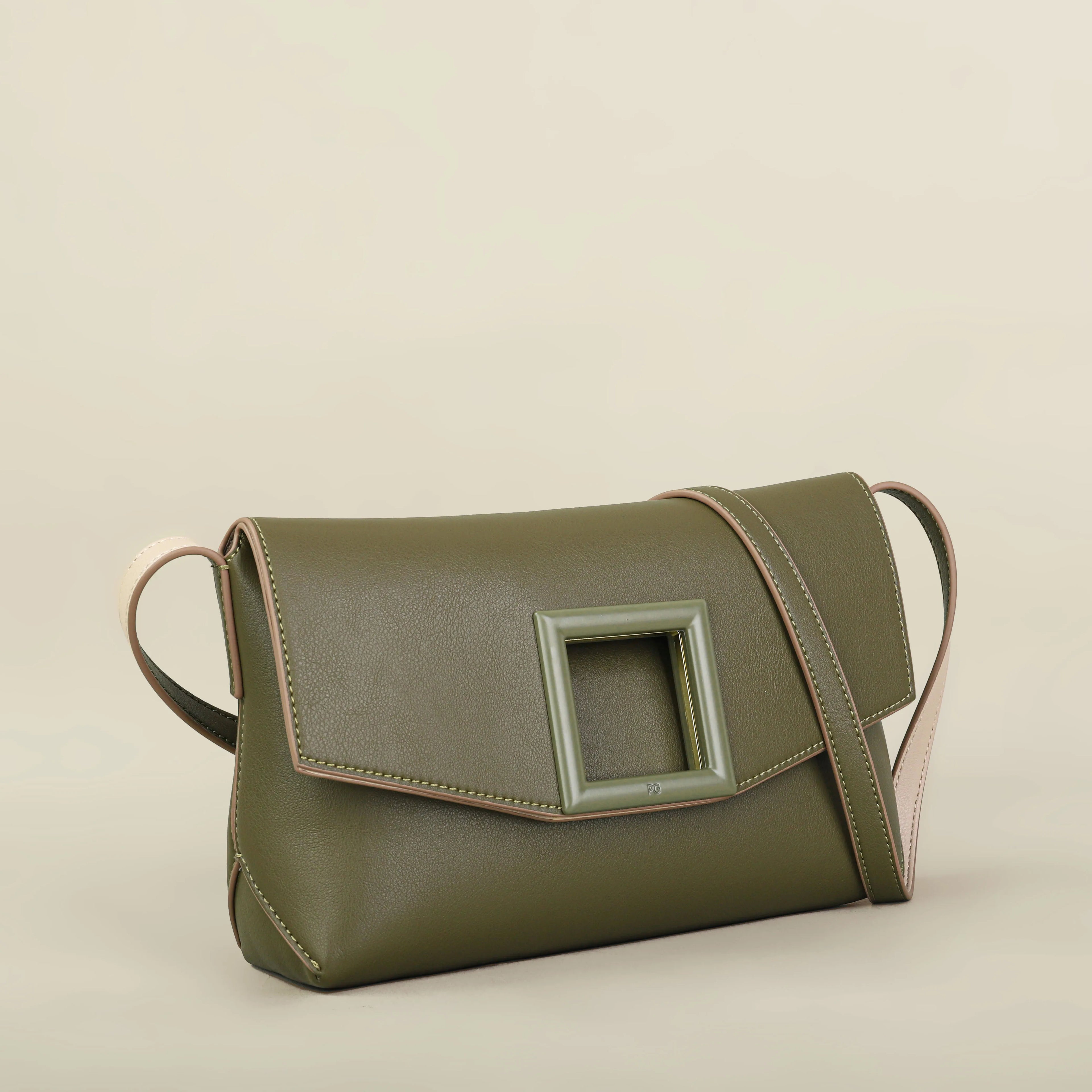 Florence Sienna Leather Shoulder Bag