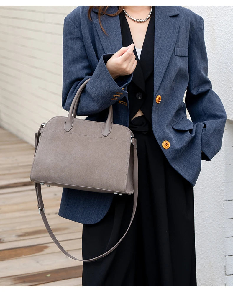 Aurelia Suede Leather Crossbody