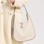Luna Aria Leather Crescent Bag