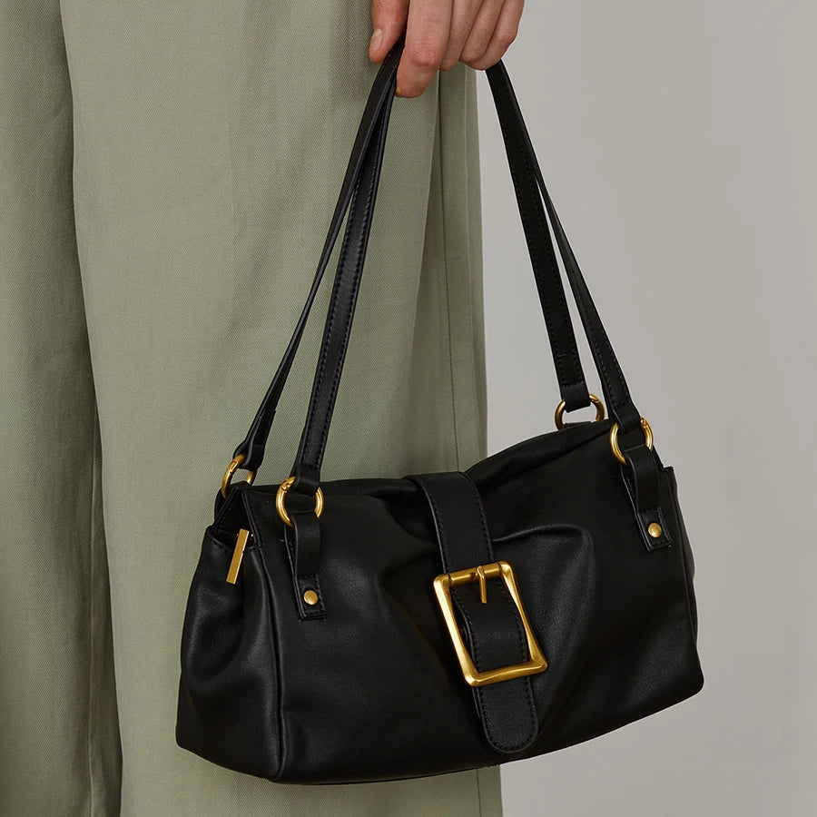 Paris Bianca Underarm Leather Bag