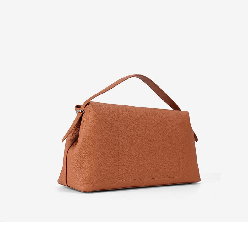 Milano Bianca Leather Underarm Tote