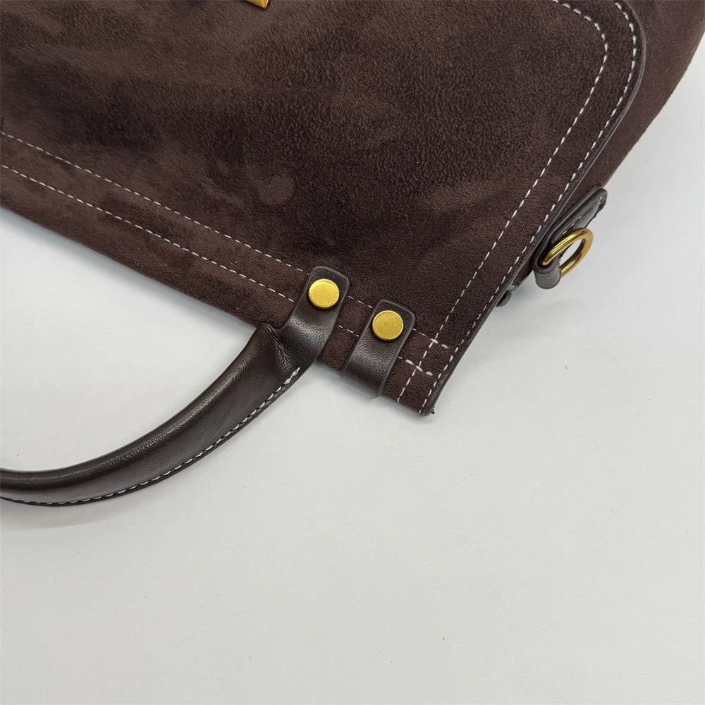 Valencia Époque Suede Top-Handle