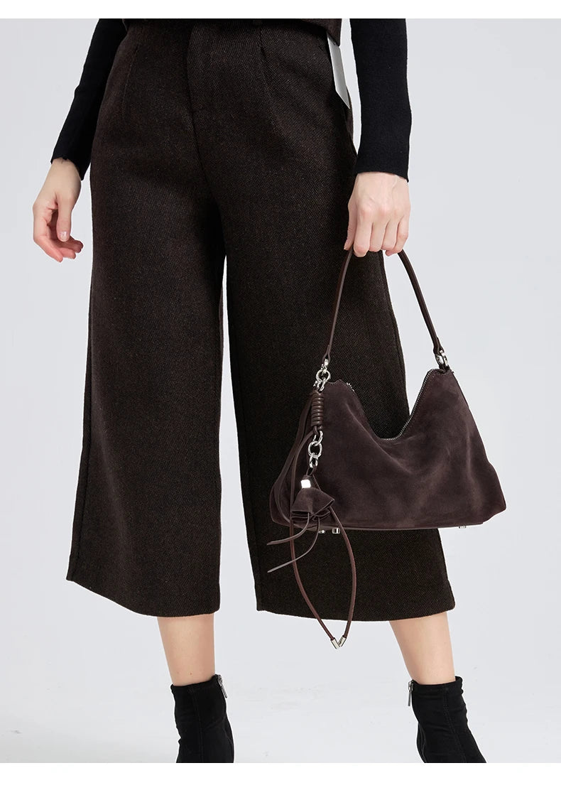 Montara Frosted Suede Commuter Tote