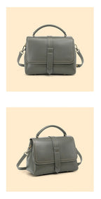 Florence Noelle Vegetable-Tanned Leather Messenger