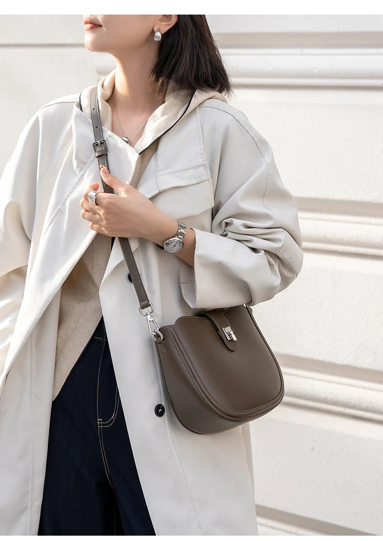 Monaco Iris Gloss Leather Mini Bag