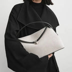 Stockholm Linea Linen & Leather Tote