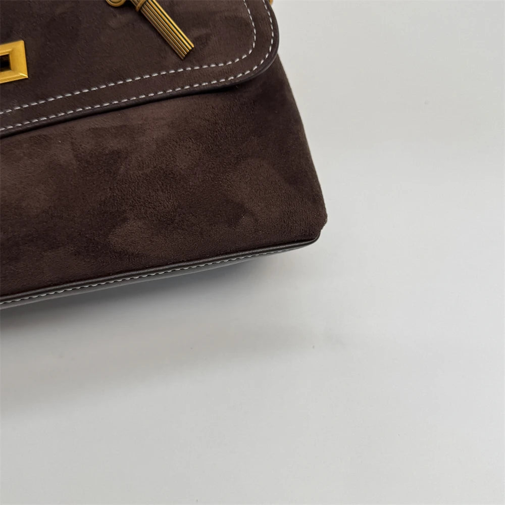 Valencia Époque Suede Top-Handle
