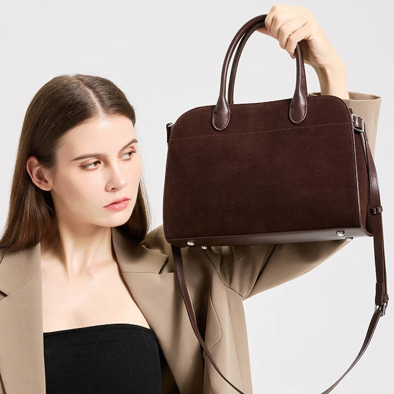 Aurelia Suede Leather Crossbody