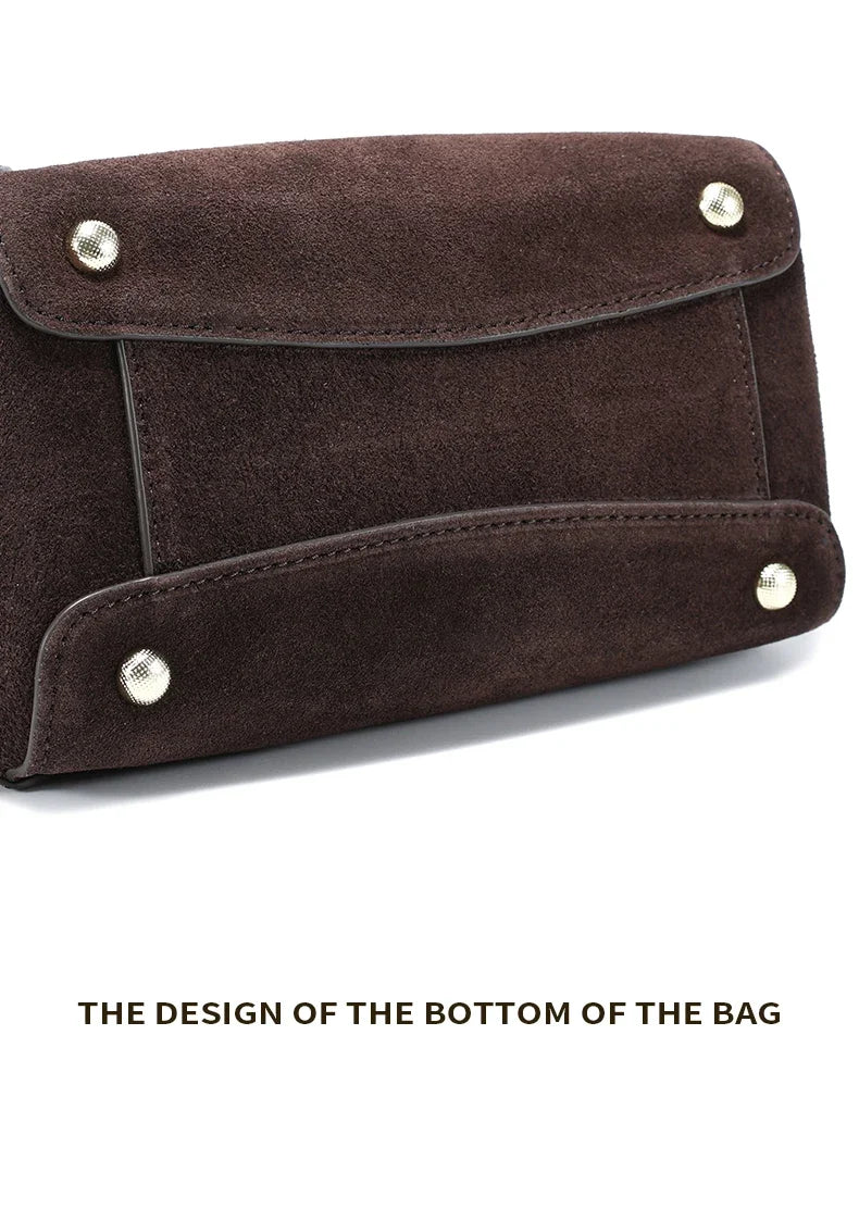 Sienna Velour Suede Tote