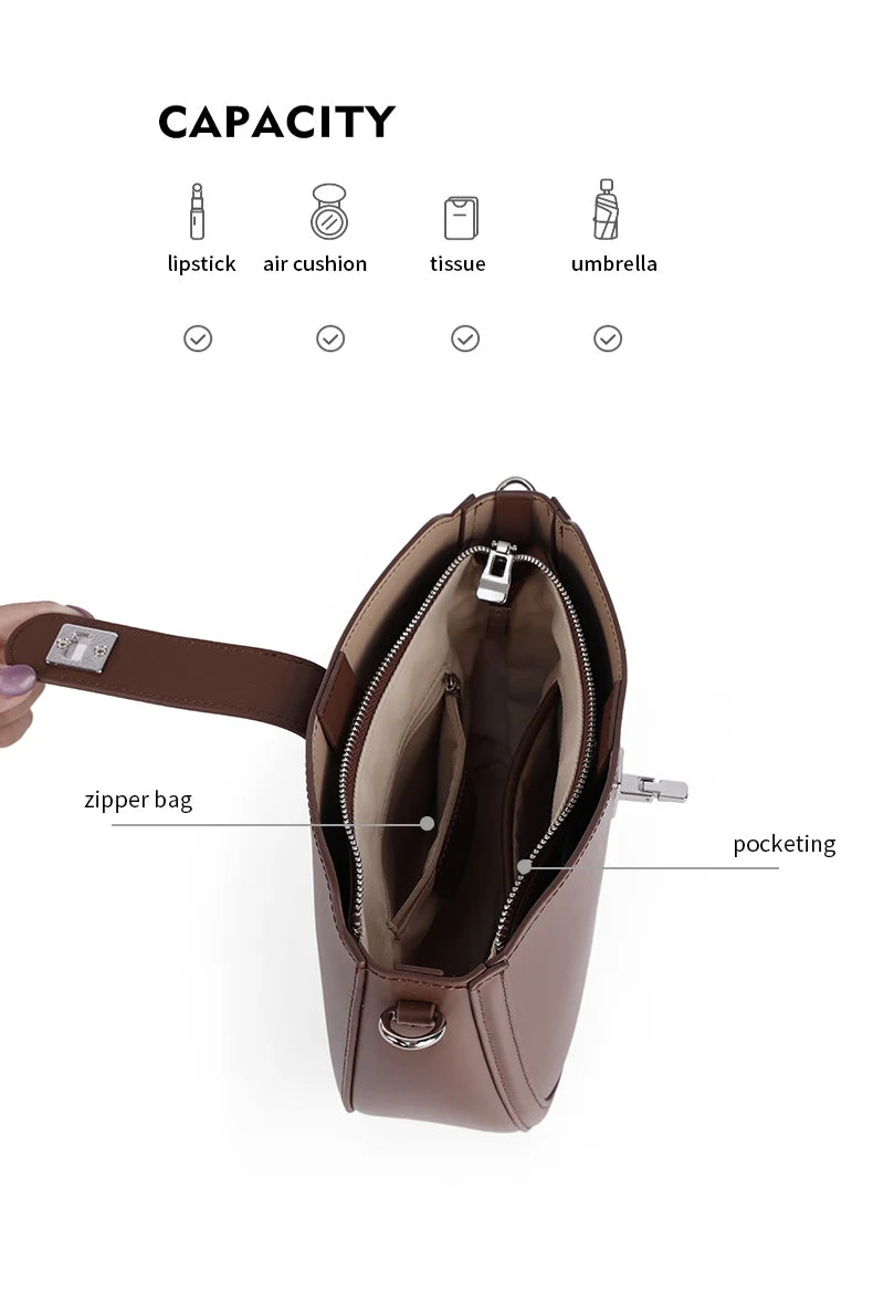 Monaco Iris Gloss Leather Mini Bag